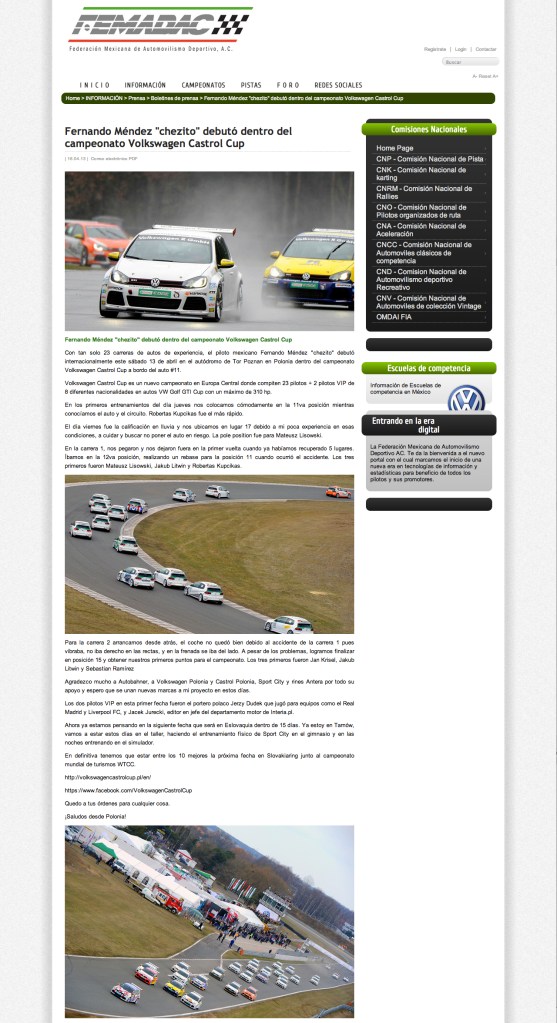 2013-04 http---boletin femadac org mx-index php-informacion-prensa-boletines-de-prensa-2605-fernando-mendez-qchezitoq-debuto-dentro-del-campeonato-volkswagen-castrol-cup